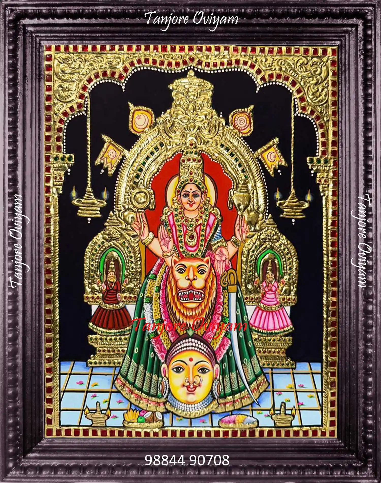 Mookambika Tanjore Painting